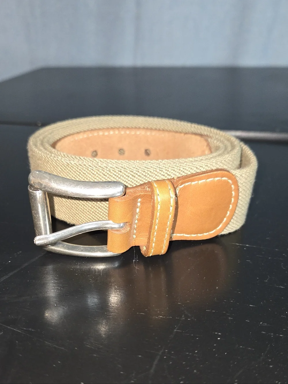Vintage LL Bean Khaki Belt